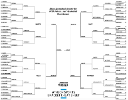 Ncaa Bracket Cheat Sheets For 2018 March Madness