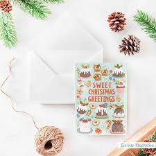 Enjoy 20% off holiday orders and free recipient addressing. Sweet Christmas Greetings Christmas Card Fun Greeting Card