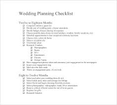Wedding Checklist Template 20 Free Excel Documents Download