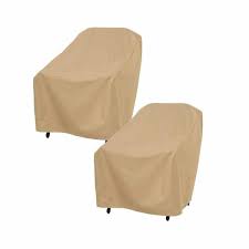 Khaki Basics Patio Chair Cover