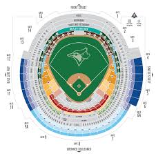 2020 Blue Jays Tickets Flexible Ticket Packs Seating Map