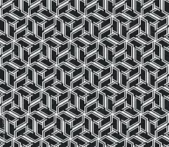 seamless geometric pattern with