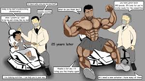 muscle growth comics || muscle growth story || part 1 - YouTube