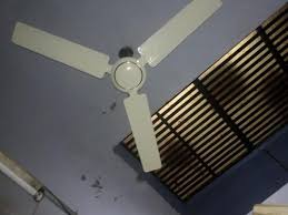 plastic fibre solar ceiling fan