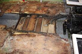 is your boat floor too rotted to be