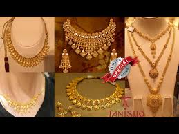 tanishq gold necklace collection in