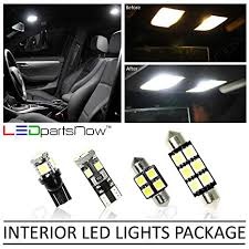 Ledpartsnow Interior Led Lights Replacement For 2004 2008 Ford F 150 F150 Accessories Package Kit 5 Bulbs White