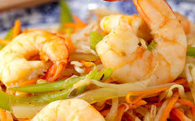 073 shrimp chop suey 虾杂碎 tasty wok