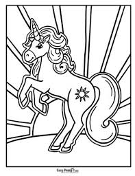Check spelling or type a new query. Unicorn Coloring Pages 50 Printable Sheets Easy Peasy And Fun