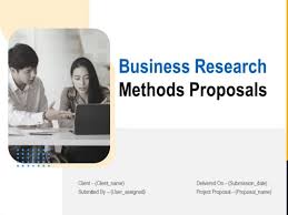 business research methods proposals ppt