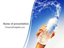 Mineral Water Powerpoint Template By Poweredtemplate Com