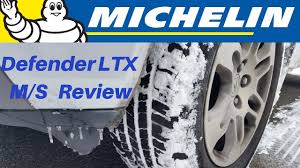 michelin defender ltx tire wet and snow