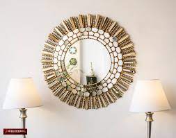 31 Large Decorative Round Wall Mirror