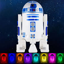 Star Wars R2 D2 Color Changing Light Sensing Led Night Light
