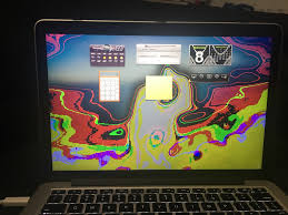 You want to adjust the color display on your screen. Macbook Pro Weird Screen Colors After Wak Apple Community