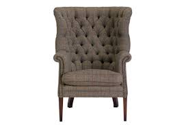 mackenzie wing chair harris tweed