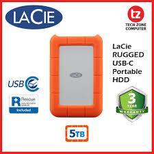 lacie rugged usb type c portable hard