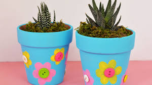 awesome flower pot painting ideas kids