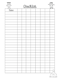 Student Attendance Sheet Class Template Free List Printable Blank