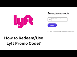 how to redeem a promo code on lyft ride