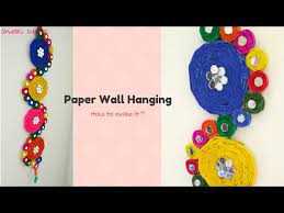 How To Make A Paper Wall Hanging Step