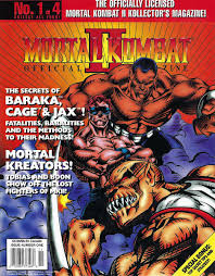 Jax, driving along a highway. Mortal Kombat Ii Kollectors Magazine 1 Egm Specials Retromags Community