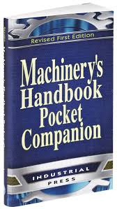 Machinerys Handbook Pocket Companion By Christopher