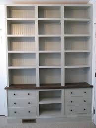 Wall Bookshelves With Ikea Rast Drawer