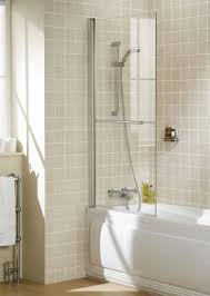 Bath Shower Screen With Towel Rail