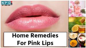 home remes for pink lips ग ल ब क