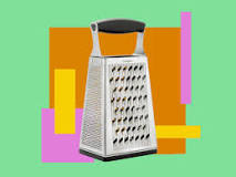 What is the spiky side of a grater used for?