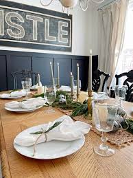Cozy Casual Dining Table Setting