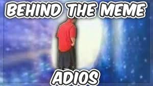 That's why we're fans of this new dank meme, known as adios wormhole which features a sad guy about to peace out through a wormhole. Adios Behind The Meme Adios Wormhole Know Your Meme