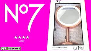 no7 illuminated make up mirror review