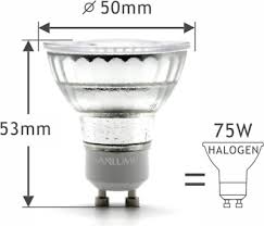 sanlumia 10 x 7w dimmable gu10 super