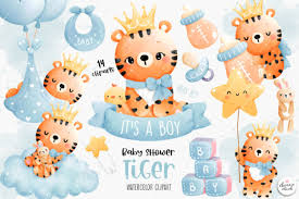 baby boy tiger clipart baby boy
