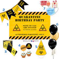 quarantine covid birthday party