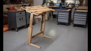 All products from wooden standing desk category are shipped worldwide with no additional fees. How To Build A Standing Desk Drafting Table Youtube