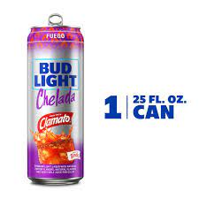 bud light chelada fuego beer 25 fl oz