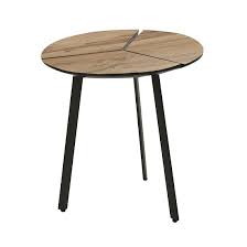 Cashel Round Lamp Table In Oak Effect