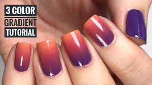 3 color grant nail tutorial you