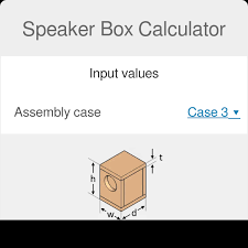 speaker box calculator