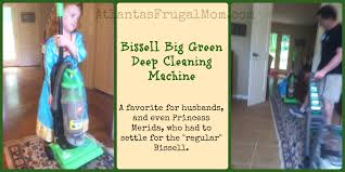 my bissell big green deep cleaning