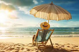 海滩太阳伞图片 海滩太阳伞素材 海滩太阳