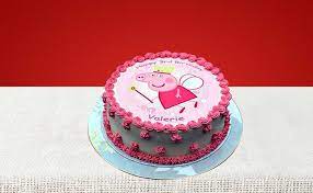 Peppa Pig Cake Design Peppa Pig Birthday Cake Online Best Designs  gambar png
