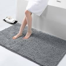 smiry soft chenille bathroom rugs 24