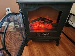3d Electric Stove Heater