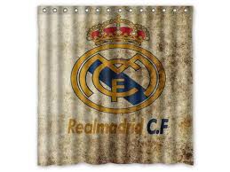 The word real is spanish for royal. Real Madrid Fc 02 Design Polyester Fabric Bath Shower Curtain 180x180 Cm Waterproof And Mildewproof Shower Curtains Newegg Com