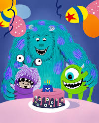 Monsters, Inc. - This calls for cake and ice scream! Happy 34th anniversary  to Pixar Animation Studios! | Facebook