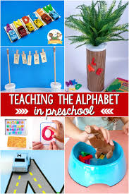 alphabet activities for pre k and pre